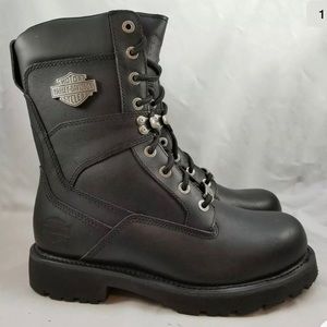 NEW HARLEY DAVIDSON Men’s Motorcycle Boots Size 9